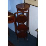 Edwardian plant stand and a cake stand