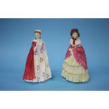 A Royal Doulton figure 'Bess', HN 2000 and another 'Victorian Lady', HN 727