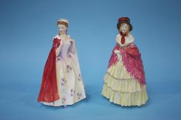 A Royal Doulton figure 'Bess', HN 2000 and another 'Victorian Lady', HN 727