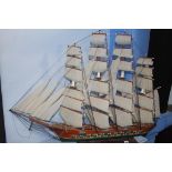 Model galleon