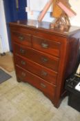 Edwardian chest of drawers