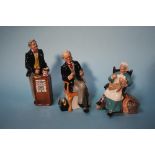 Three Royal Doulton figures; 'Nanny', HN 2221; 'Auctioneer', HN2988 and 'The Doctor', HN 2858 (3)