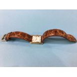 A ladies 925 Cartier ‘Argent’ wristwatch, series number 6142403