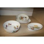 Royal Worcester Evesham dishes