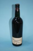 A bottle of Koppenhagens Port, 1947 vintage