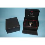A gents watch, the dial signed Lamborghini, with box and paperwork