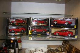 Six assorted Die Cast cars