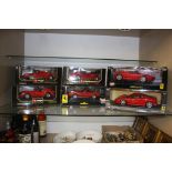 Six assorted Die Cast cars