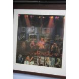 Autograph, Aerosmith, framed with certificate