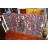 A Persian design rug