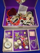 Jewellery box and contents