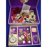 Jewellery box and contents