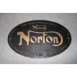 A Norton sign