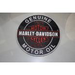 Harley Davidson sign