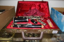 An Evette clarinet