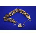 9ct gold bracelet 15.6g