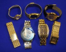 Various wristwatches