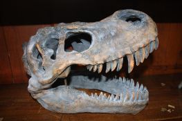 T-Rex skull