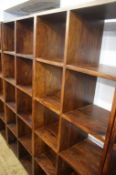 Two bookcases