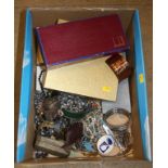 Assorted costume jewellery etc.