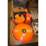 Assorted Le Crueset pans