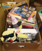 Funko pop figures, comics etc.