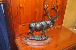 Model of a stag