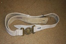 British army number one dress belt.