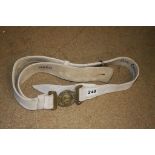 British army number one dress belt.