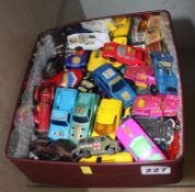 Various Die Cast toy cars