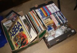 Quantity of LPs and a box of assorted