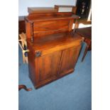 A small 19th century Rosewood Chiffonier, 92cm wide