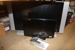 Two flatscreen TVs