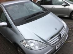 Mercedes Benz A Class Diesel Hatchback - A180 CDI Elegance SE 5 door tip auto, 2005, silver,