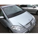 Mercedes Benz A Class Diesel Hatchback - A180 CDI Elegance SE 5 door tip auto, 2005, silver,