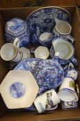 Box of modern Ringtons china