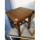 An oak stool