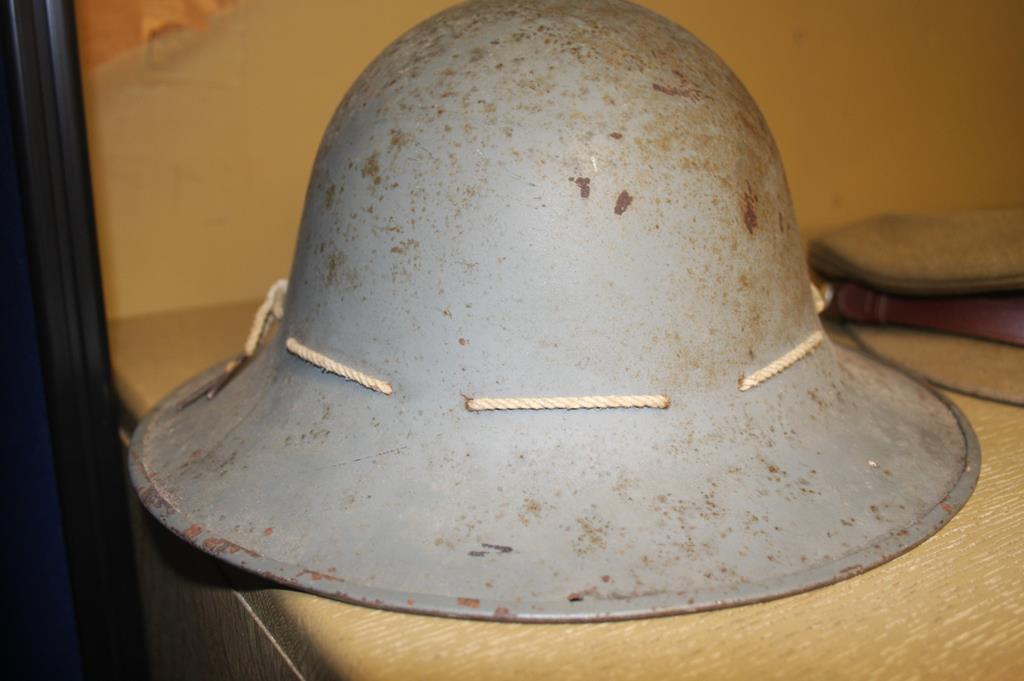 Two Army Dental Corp jackets and trousers, two Dental Corp caps and a World War II Zuckerman helmet - Image 3 of 8