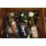 Three boxes of wines and spirits