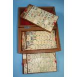 A Mah Jong set