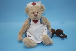 A Ganz Cottage American nurse teddy bear