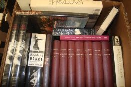 Two boxes of books relating to Dance and Ballet