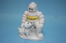 A Michelin Man with a Dog