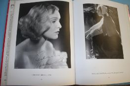 A collection of autographs to include: Clint Eastwood, Elaine Page, Terence Stamp, Maureen O'Hara,