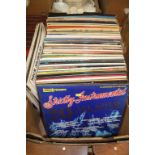 Box of LPs