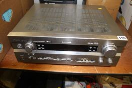 A Yamaha AV receiver RX-V640 RDS and a PSW 2010