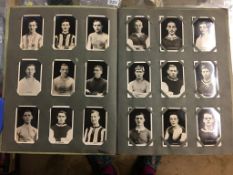 Collection of stamps, Football related Cigarette cards etc.