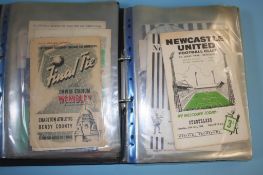 Collection of Football 'Cup Final' programmes, to include Charlton Athletic V Derby County 1946,
