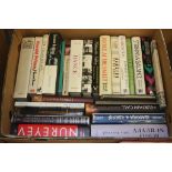 Two boxes of books relating to Ballet