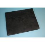 A Smythson black leather wallet